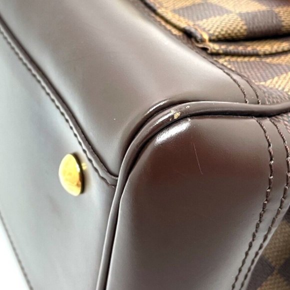 LOUIS VUITTON Damier Knightsbridge Top handle Hand Bag Brown - Picture 8 of 12